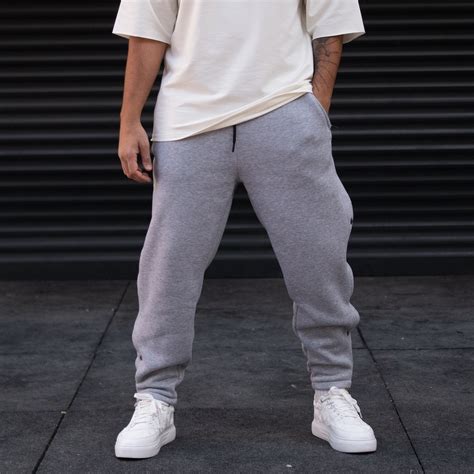 grey oversized joggers men's|gray jogger sweatpants outfit men.